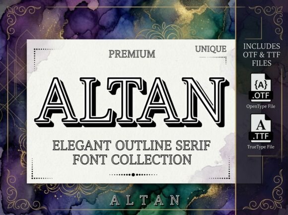 Altan Font for Creative Brands