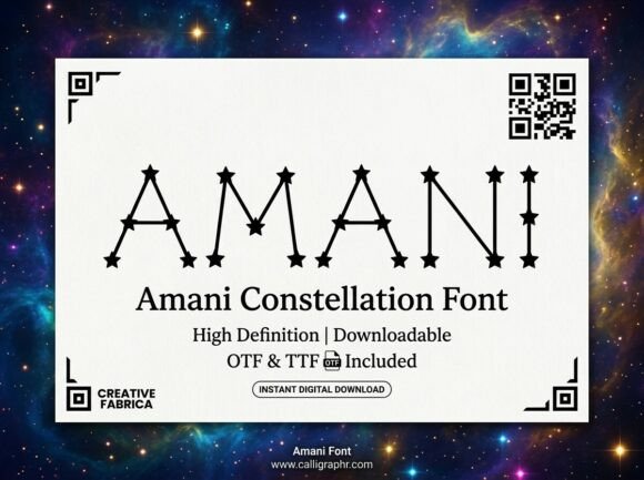 Amani Font for Web Design