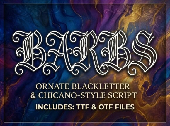 Barbs Font for Elegant Branding