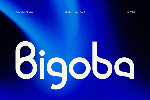 Bigoba Font for Creative Makers