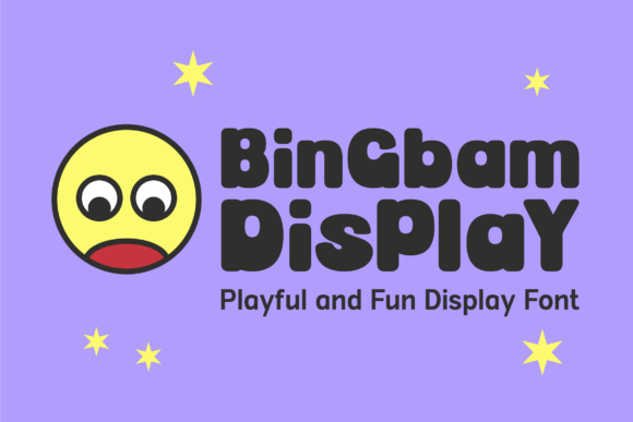 Bingbam: A Bold Font for Creative Expression