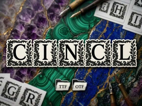 Cincl: A Bold Display Font