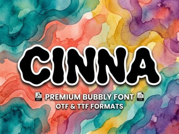 Cinna: Bold Display Font