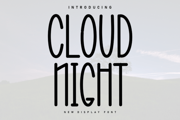 Cloud Night Font Review
