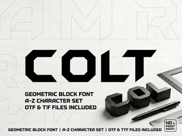 Colt Font: Bold and Beautiful