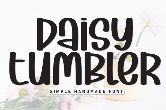 Daisy Tumbler Font for Web Design