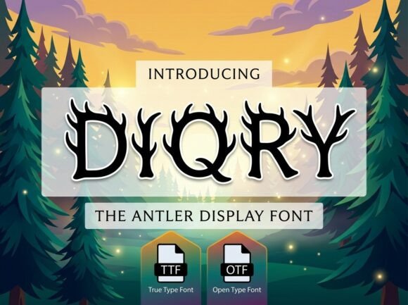Diory: Premium Display Font