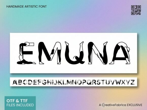 Emuna Font for Creative Projects