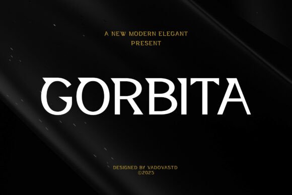 Gorbita: A Premium Display Font