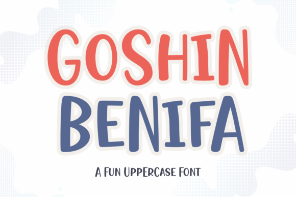 Goshin Benifa Font