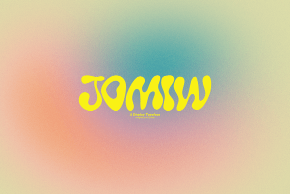 Jomiw: A Vintage Display Font
