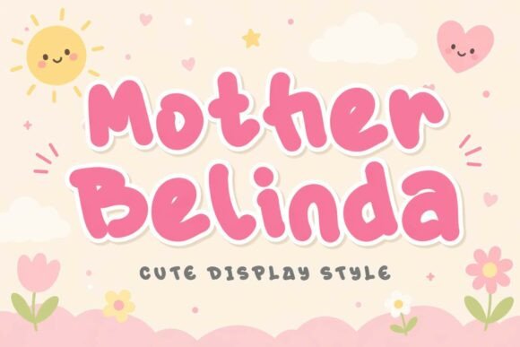 Mother Melinda Font for Creative Projects