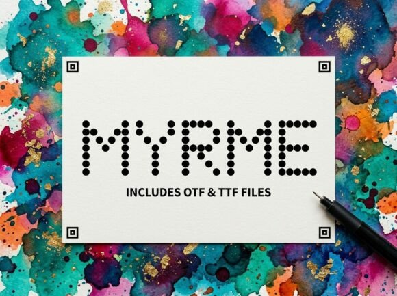 Myrme Font: Bold and Beautiful