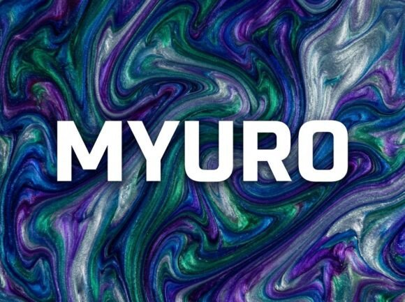 Myuro: A Bold Display Font for Creative Campaigns