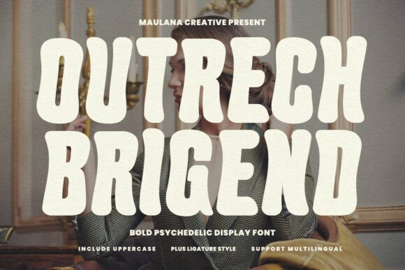 Outrech Brigend: A Retro Display Font