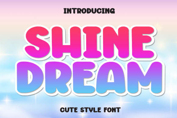 Shine Dream Font: A Sweet Touch for Design