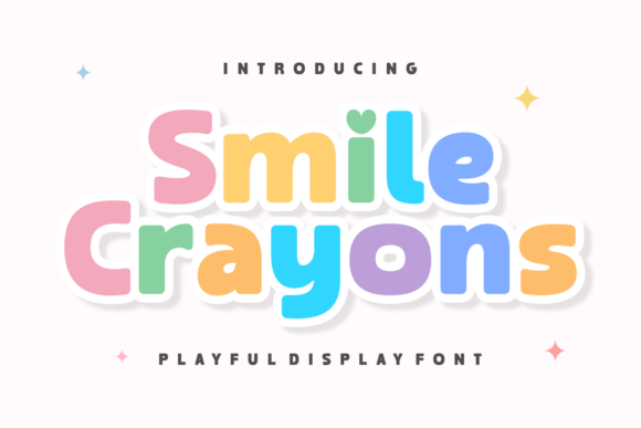 Smile Crayons Font