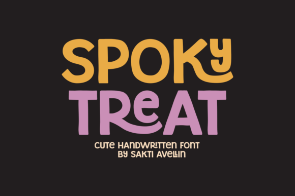Spoky Treat Font for Web Design