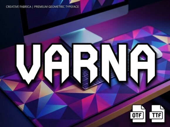 Varna: A Display Font for Bold Web Design