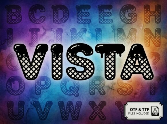 Vista Font: A Bold Statement in Display Typography
