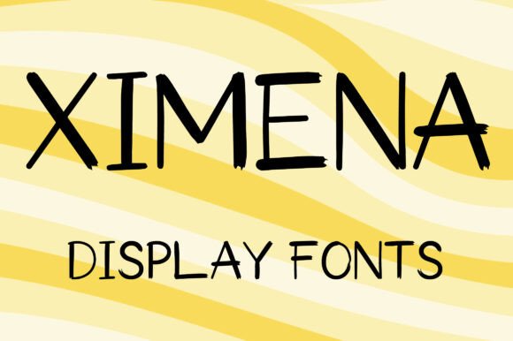 Ximena: A Bold Display Font for Impactful Design